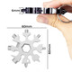 Multifunctional Snowflake Tool - Silver