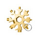 Multifunctional Snowflake Tool - Gold