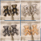 Teddy Bear Design Jeans Button set