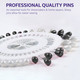 Pear Shaped Pearl Heads Pins