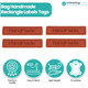 Brown Faux Leather Tags – 4cm Handmade Labels