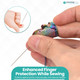 Adjustable Metal Sewing Thimbles – 4 x Medium Sized