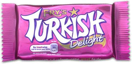 Fry Turkish Delight, British Candy, Irish Candy