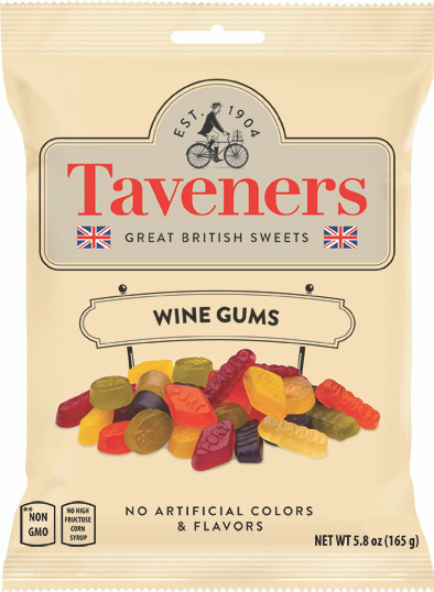 Taveners Wine Gums 165g (5.8oz) Oxford Hall Celtic Shop & Café