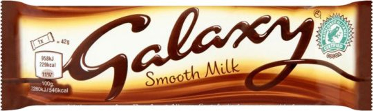 Galaxy Smooth Caramel Chocolate Bar 48g - Buy Chocolate %