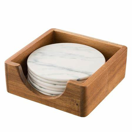 Belleek Living Marble Coaster Set - 6