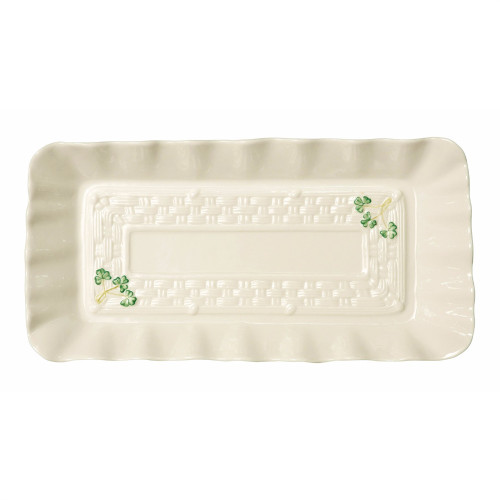 Belleek Classic Shamrock Tray Belleek Classic Shamrock Tray