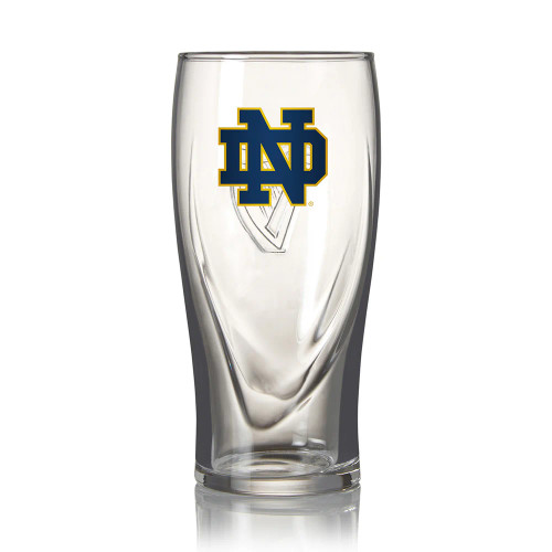 Notre Dame Guinness Pint Glass