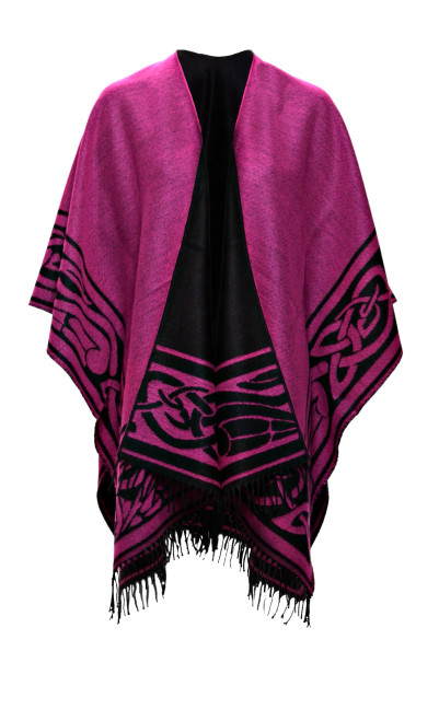 Jimmy Hourihan Wool/Cashmere Short Hooded Cape