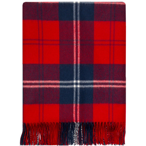 Ramsey Red Lambswool Throw Ramsey Red Lambswool Throw