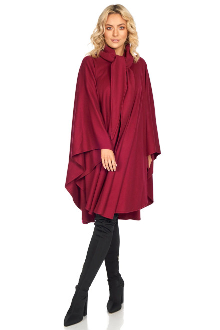 Jimmy Hourihan Traditional Irish Wool Cape Red