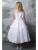 Ella PA219 Petite Adele First Communion Dress Back on Model