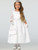 Long Sleeve Lace First Communion Dress