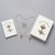 5pc White/Gold First Communion Set