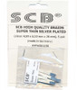 SCB Standard Silver Plated  Braid - 5 pr pack - STAG01200