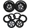 Pro-Track 1 1/16 x 3/32 x .500 wide Rears & Fronts Style B Black N407B-BL-SET