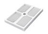 Dubick Parts Organizer - 4 Compartment - DE-704