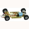 H&R 1/24 ADJUSTABLE CHASSIS W/ 18,000 RPM MOTOR FOAM TIRES HRCH08