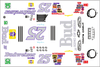 No 25 1/24 Budweiser Chevy Grafixx GRA25B