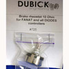 DUBICK BRAKE RHEOSTAT 10 OHM DE725