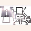 BNM SMALL TIRE INLINE SS SLIP JOINT NOBAR DRAG CHASSIS KIT BNM4001