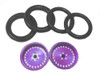 Pro-Track 3/4 x 1/16 x 1/8 wide Style G - Purple - PTC-411G-P