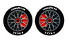 JK 5/8" Front Wheel/Tire Stickers 6 pr JKS35-6 / JK-20035