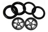 Pro-Track 3/4 x 1/16 x 1/8 wide Style K - Black 411K-BL