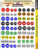 Ultracal 1/24 3 Digit Round Racing Numbers MG-3402