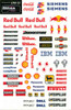 Attan Assorted Sponsers No 2 Sticker Sheet ATT-UNI2