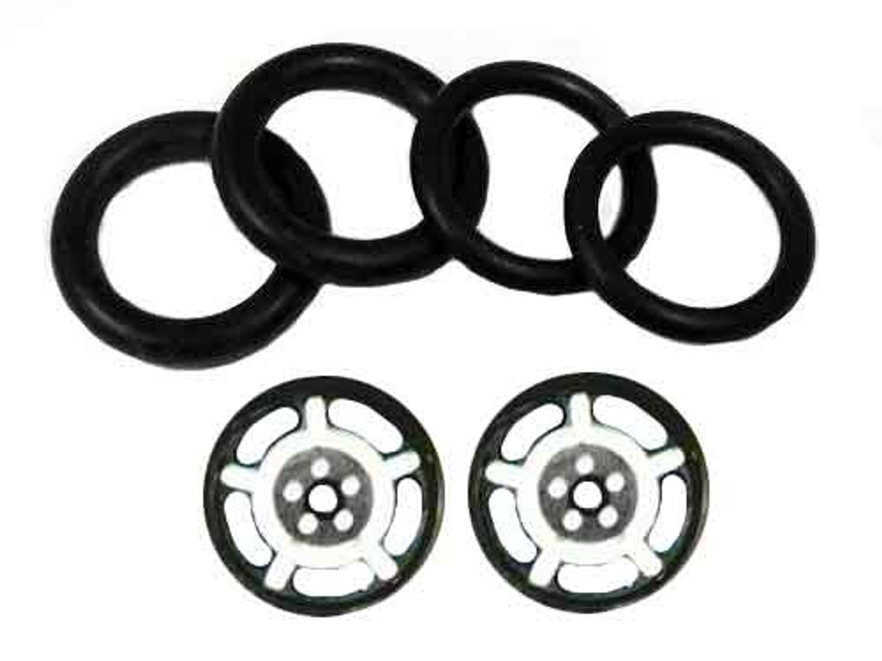 Pro-Track 3/4 x 1/16 x 1/8 wide Style H Black 411H-BL