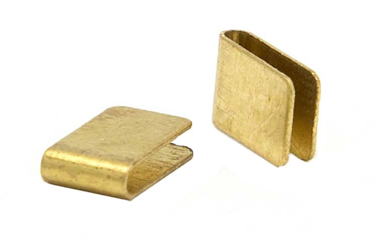 JK Brass Pre-Bent Guide Clips 50 pr JKU15-50 JK3542