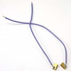 Lightweight Racing Lead Wire 20awg w/Clips 1 pair JKU68SC
