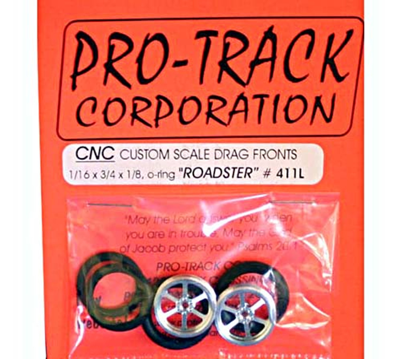 Pro-Track 3/4 x 1/16 x 1/8 wide Style L - Aluminum - PTC-411L