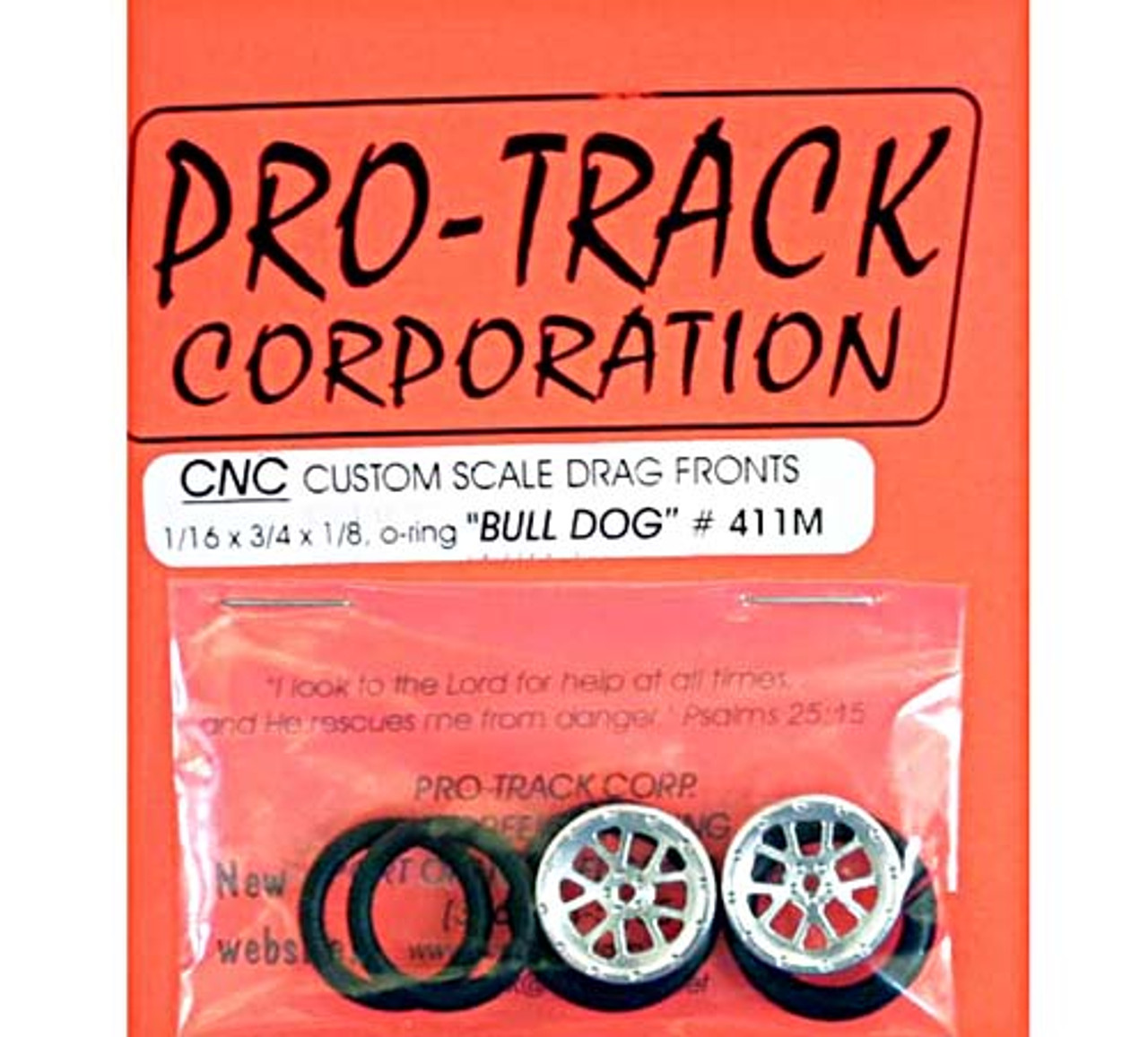 Pro-Track 3/4 x 1/16 x 1/8 wide Style M - Aluminum 411M