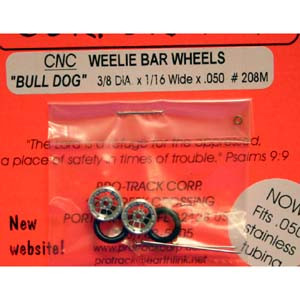 Bulldog Wheelie Bar Wheels 208M