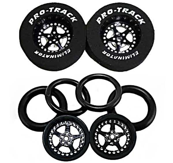 1 3/16 .435 Black Star Rears, Fronts N405BBLSET