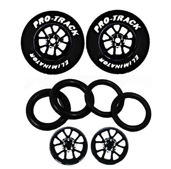 1 3/16 .435 Rears & Fronts BullDog Black N405MBLSET