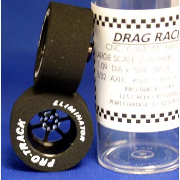 1 1/16 .500 w Rears, Fronts Roadster Black N407LBLSET