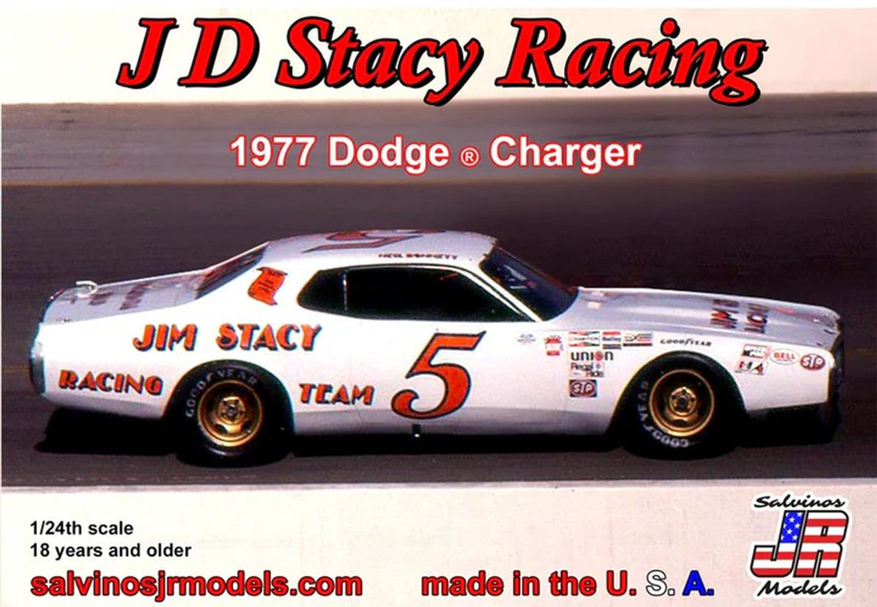 JD Stacy 1977 Dodge Charger 1/24 Plastic Model