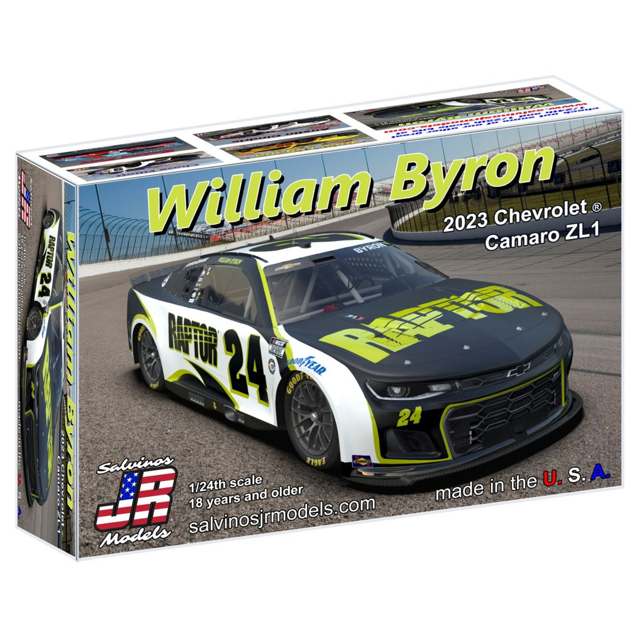 Hendrick Motorsports William Byron 2023 Camaro 1/24 Plastic Model