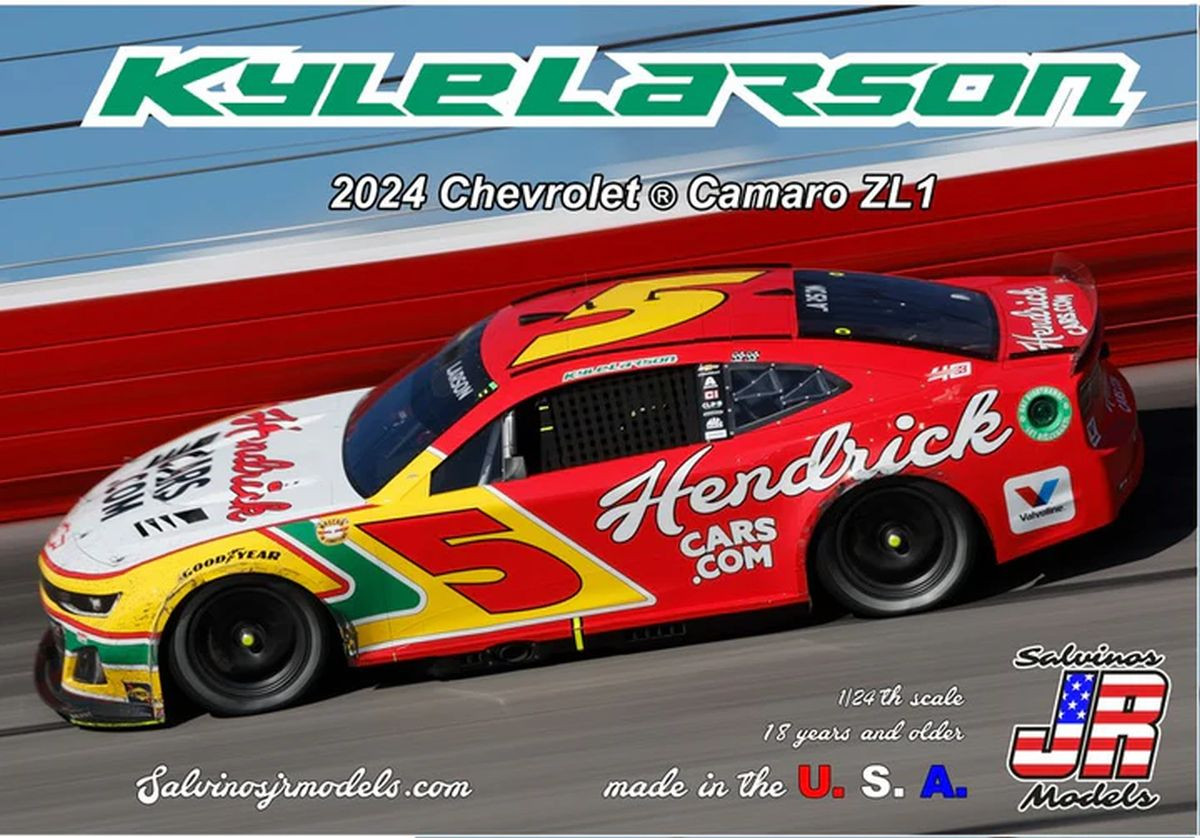 Hendrick Motorsports 2024 Kyle Larson Camaro Darlington 1/24