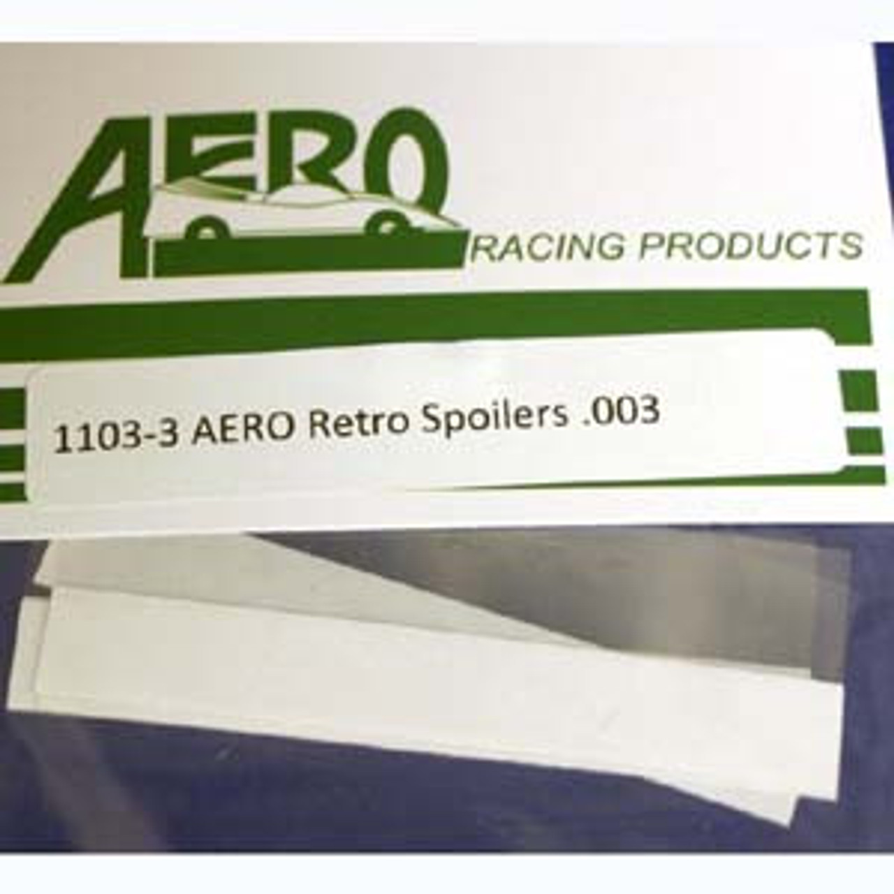 AERO RETRO REAR SPOILERS .004 6pc AER 1103-4