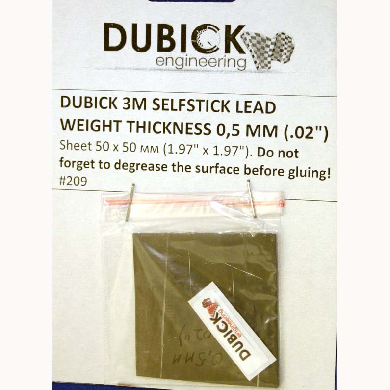 DUBICK 3M SELFSTICK LEAD .5MM DE209