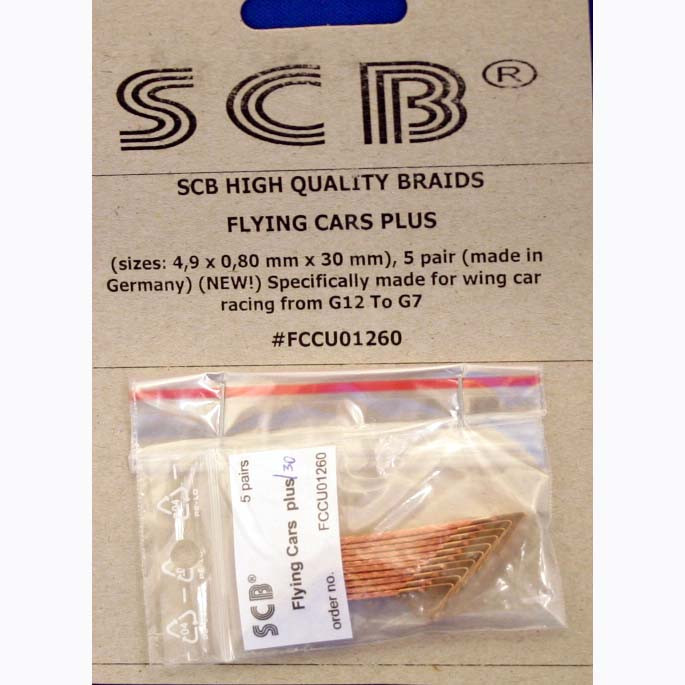 SCB WING CARS PLUS BRAID 4.9MM X .80 MM THICK (GRP12-GRP7) SCBFCC01260
