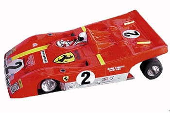 JK Ferrari 312 Painted Body B57BU1