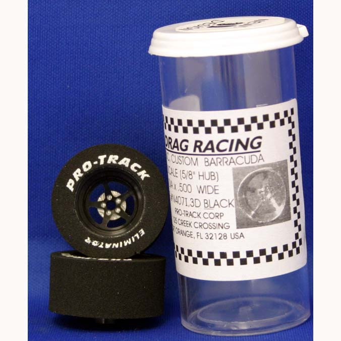 1 1/16 .500 w 3D Pro Star Black N407I3DBL