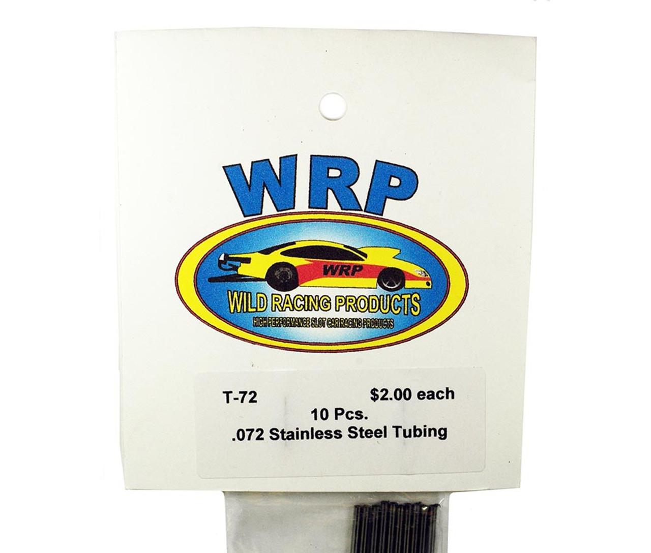 WRP .072 Stainless Steel Tubing 10pc WRP T72