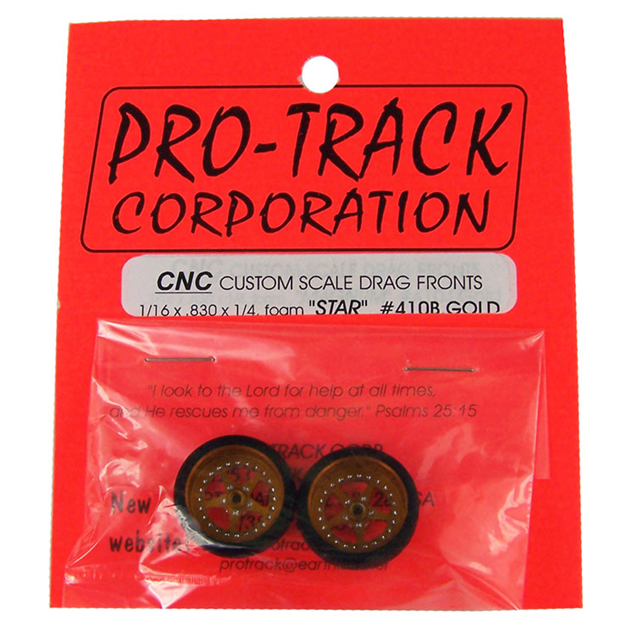 Pro-Track 3/4 x 1/16 x .250 wide Style B - Gold PTC-410B-G