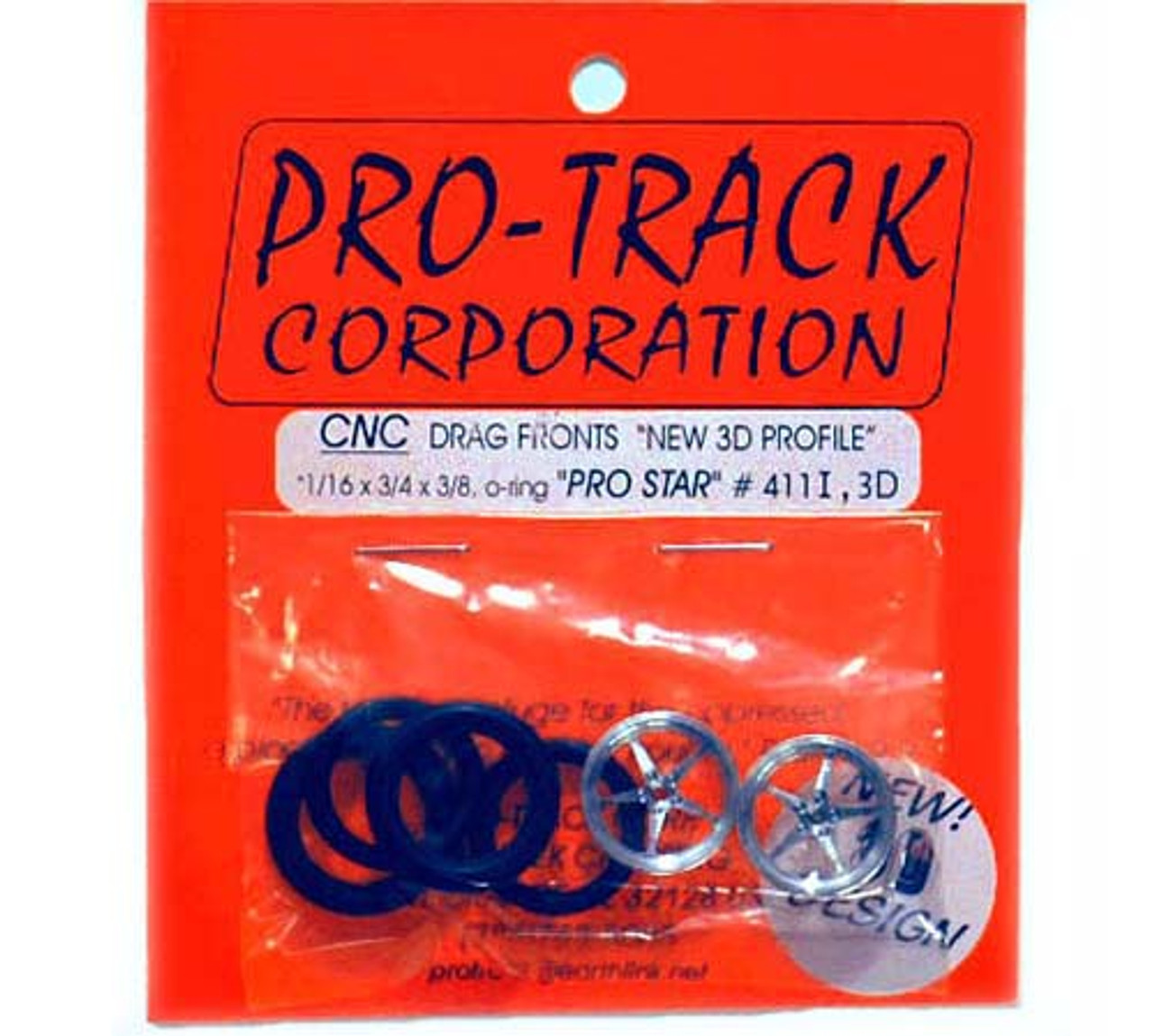 Pro-Track 3/4 x 1/16 x 1/8 wide Style I 3D Alum 411I3D